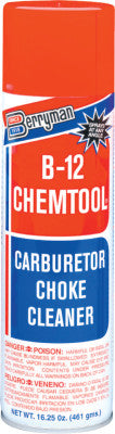 B-12 CHEMTOOL Carburetor/Choke Cleaners, 16 1/4 oz Aerosol Can