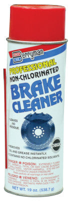 Non-Chlorinated Brake Cleaners, 19 oz Aerosol Can