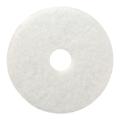 Standard Floor Pads, 20" Diameter, White