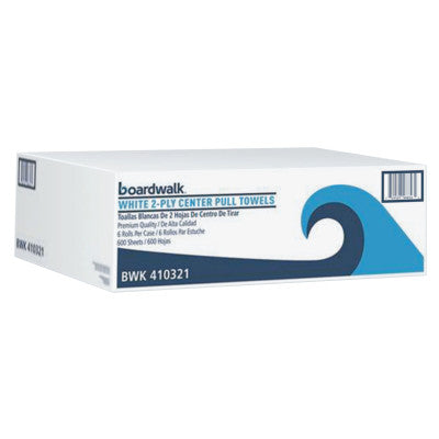 Center-Pull Roll Towels, 2-Ply, 8.9"W, 600/Roll