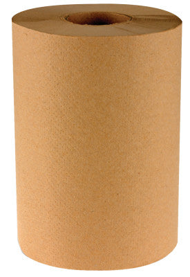 Non-Perforated Hardwound Roll Towels, Kraft