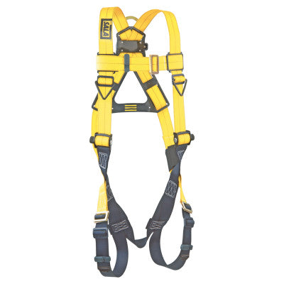 Delta Vest Style Harness with Back D-Rings, Pass Thru Buckle Legs, X-Large