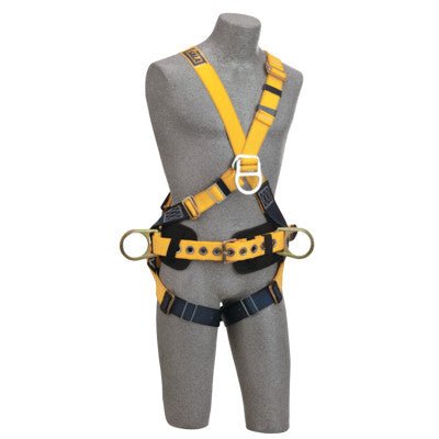 Delta Cross Over Construction Climbing Harnesses, Back, Front & Side D-Rings,Med