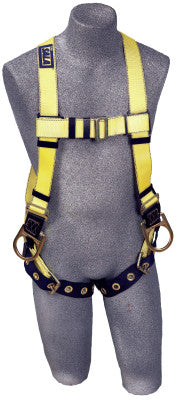 Delta Vest Style Positioning Harness,Back & Side D-Rings, Tongue Buckle Legs,Unv