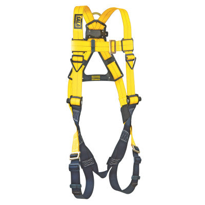 Delta CrossOver Position/Climb Harness,Back/Front/Side D-Rings, Tongue Buckle,XL