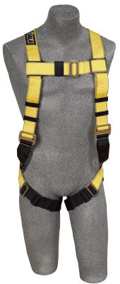 Delta Vest Style Harness with Back D-Rings, Pass Thru Buckle Legs, Universal