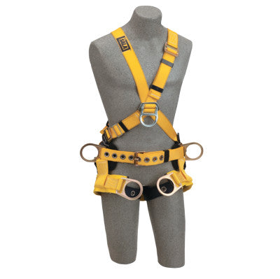Delta Cross Over Tower Climbing Harnesses, Back, Front & Side D-Rings, Large