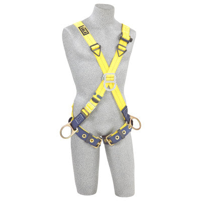 Delta CrossOver Position/Climb Harness,Back/Front/Side D-Rings,Tongue Buckle,Unv