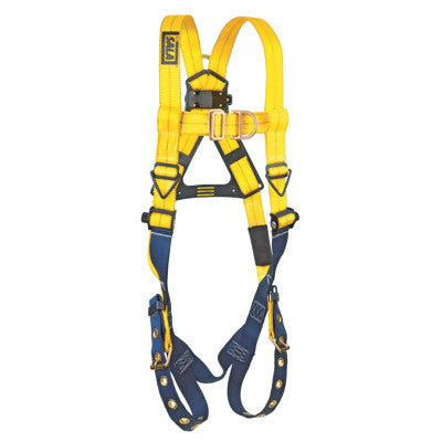 Delta Vest Style Climbing Harness with Back and Front D-Rings, Small