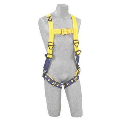 Delta Vest Style Climbing Harness with Back and Front D-Rings, Medium