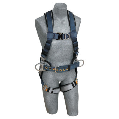 ExoFit Construction Style Harness with Tool Pouches, Back & Side D-Rings, Small