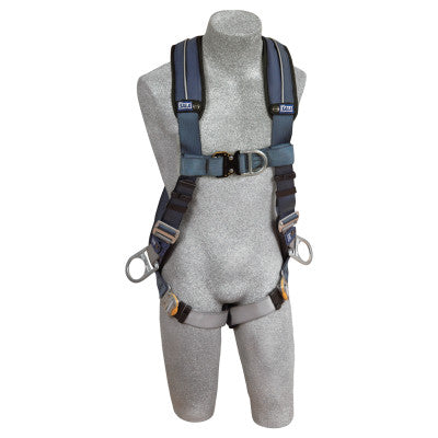 ExoFit XP Vest Style Positioning/Climbing Harness,Front/Side/Shoulder D-Rings, S
