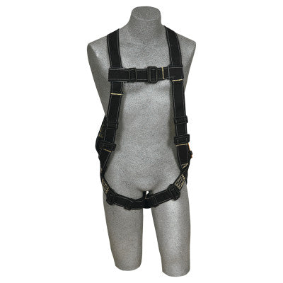 Delta Vest Style Welder's Harnesses, Back D-Ring, Quick-Connect, Universal