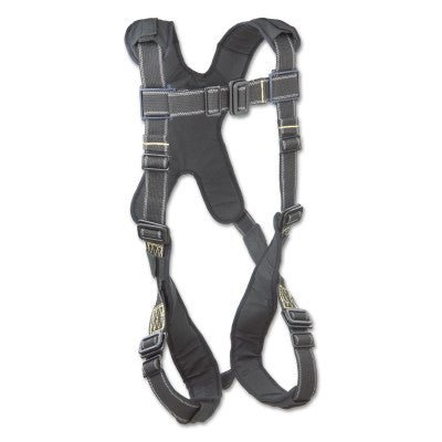 ExoFit XP Arc Flash Harnesses, Back D-Ring, Medium, Pass-Thru Buckle Legs