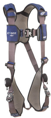 ExoFit NEX Climbing Harnesses, Back & Front D-Ring, Large