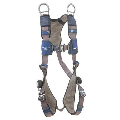 ExoFit NEX Vest-Style Retrieval Harnesses, Back/Shoulder D-Rings, Medium, Q.C.