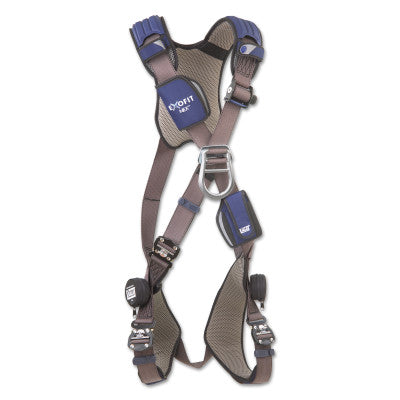 ExoFit NEX Cross-Over Style Climbing Harnesses, Front/Back D-Rings, Small, Q.C.