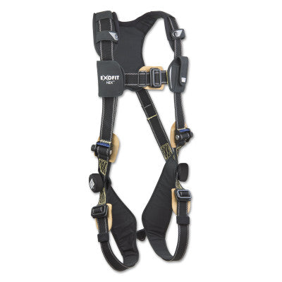 ExoFit NEX Arc Flash Harnesses, Back D-Ring, Small, Pass-Thru Buckle Legs