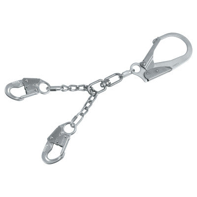 PRO Chain Rebar/Positioning Lanyards, 24 in, Self-Locking Snap Hook, 310 lb