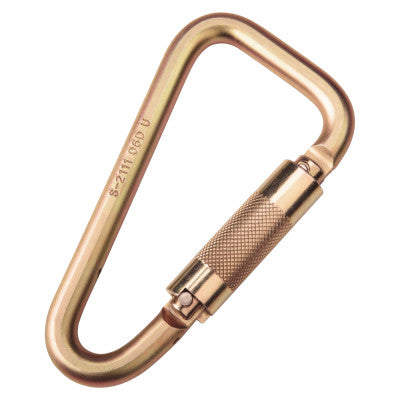 Saflok Carabiners, 1 3/16 in, Steel Carabiner