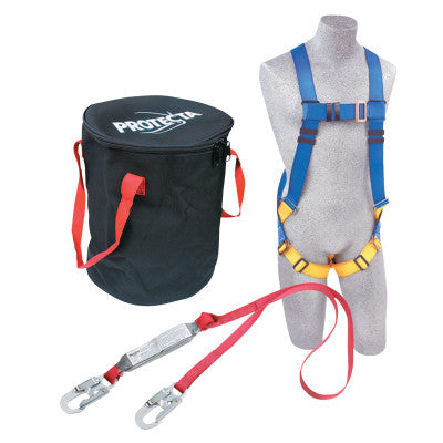 Protecta Compliance-In-A-Can Roofer's Fall Protection Kit, Harness; Anchorage
