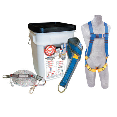 Compliance in a Can Roofer's Fall Protection Kits, D-Ring, Snap