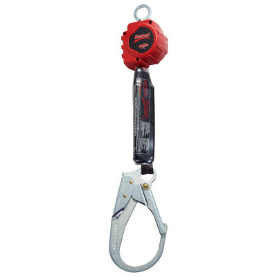 Rebel Self Retracting Lifelines, 6ft, Swivel Anchorage, Rebar Hook, 310lb, 1 Leg