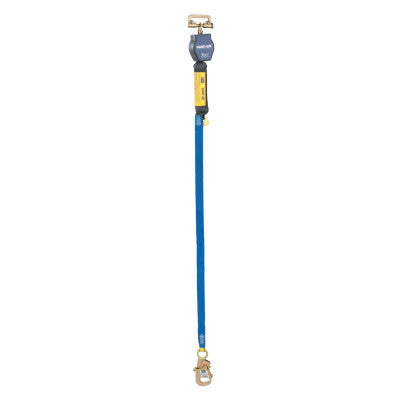 Nano-Lok Tie-Back Quick Connect Self Retracting Web Lifelines, 9ft, 420lb