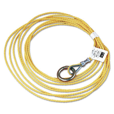 Taglines for Self Retracting Lifelines, Hook, 25 ft