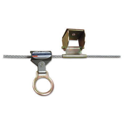 Sayfline Permanent Multi-Span Horizontal Lifeline Systems, 180 ft, with Bracket