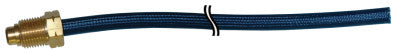 Water Hoses, For 18 Torches, 25 ft, Nylon Braided Rubber Hose