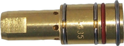 Gas Diffusers, Brass, For Bernard MIG Guns & 7400 Series Contact Tips, 400-600A