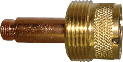 Gas Lense Collet Bodies, Size 1/8 in, Nozzle Size 8, Used on Torches 17; 18; 26