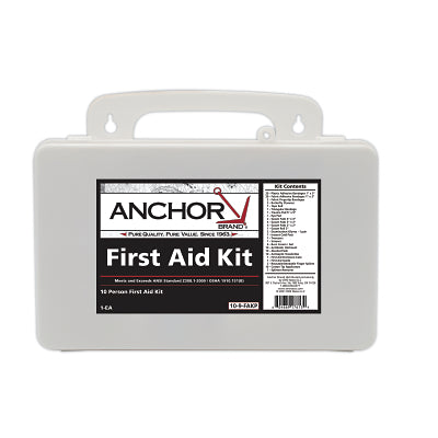 10 PERSON 2009 FIRST AIDKIT -PLASTIC