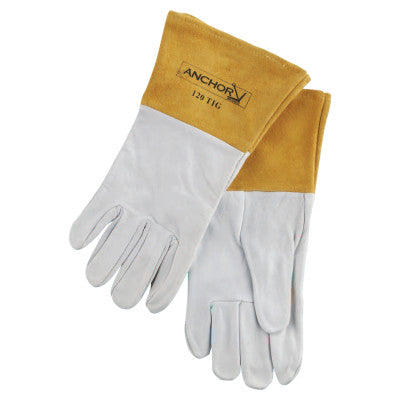 TIG Welding Gloves, Capeskin, Large, White