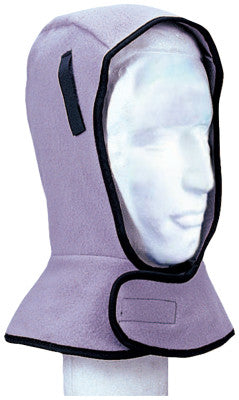 Winter Liners, Light Duty, Polar Fleece, Neck Flap, Gray