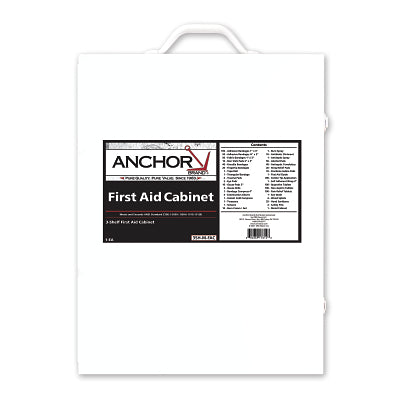 3-SHELF METAL FIRST AIDCABINET-FULL
