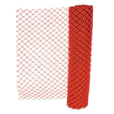 Safety Fences, 4 ft x 50 ft, Polyethelene, Orange