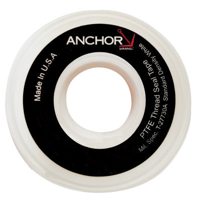 White Thread Sealant Tapes, 1/2 in x 610 in