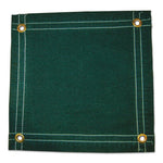 Protective Tarps, 20 ft Long, 10 ft Wide, Green Canvas