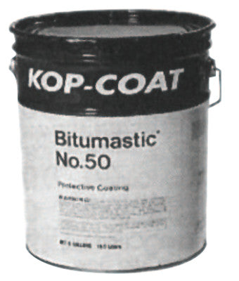 Protective Coatings, No 50, Black/Tar, 1 gal