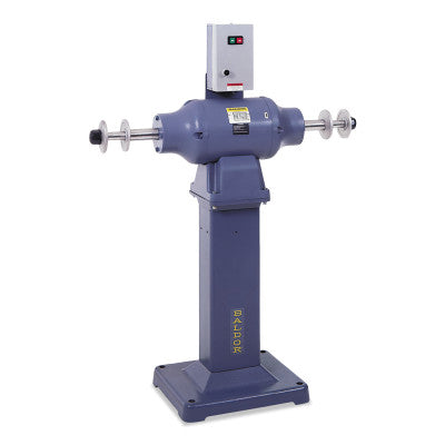 Industrial Buffers, 12 in Wheel, 1 1/4 in Arbor, 2 hp, 3,600 rpm