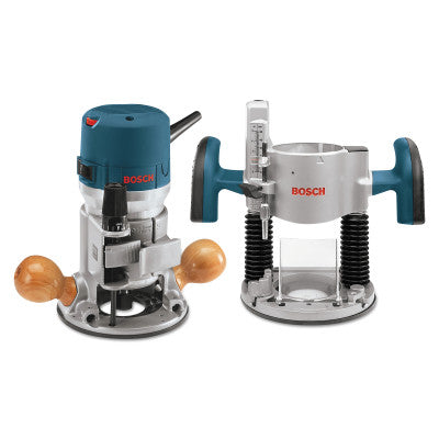 2 HP PLUNGE/FIXED BASEVS ROUTER COMBO KIT
