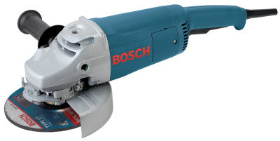Large Angle Grinders, 7 in Dia, 15 A, 6,500 rpm, Lock-On/Off Switch