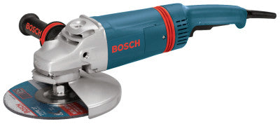 Large Angle Grinders, 9 in Dia, 15 A, 6,000 rpm, Lock on/off Switch