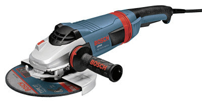 Large Angle Grinders, 7 in Dia, 15 A, 8,500 rpm, Tri-Control Lock On/Off Switch