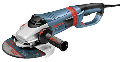 Large Angle Grinders, 9 in Dia, 15 A, 6,500 rpm, Tri-Control Lock On/Off Switch