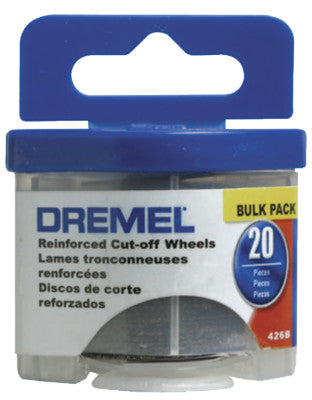 Fiberglass-Reinforced Cut-Off Wheels (20 Piece)