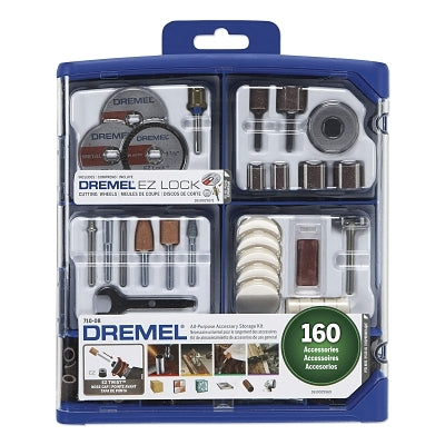 160 PC ACCESS KIT W/ PLASTIC STORAGE CASE