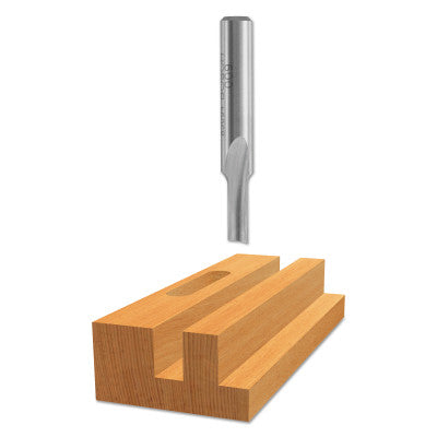 1/8" STRAIGHT ROUTER BITLONG SHANK